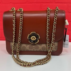 Coach Women's Coated Canvas Signature Madison Bag - Tan Rust